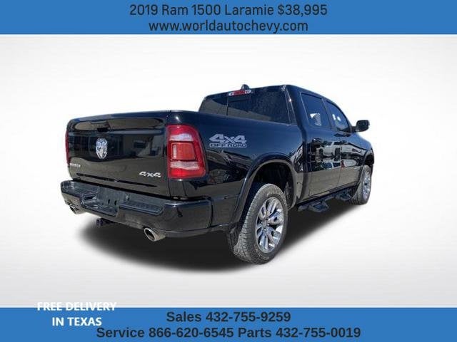 2019 RAM 1500 Laramie Crew Cab 4x4 5'7" Box